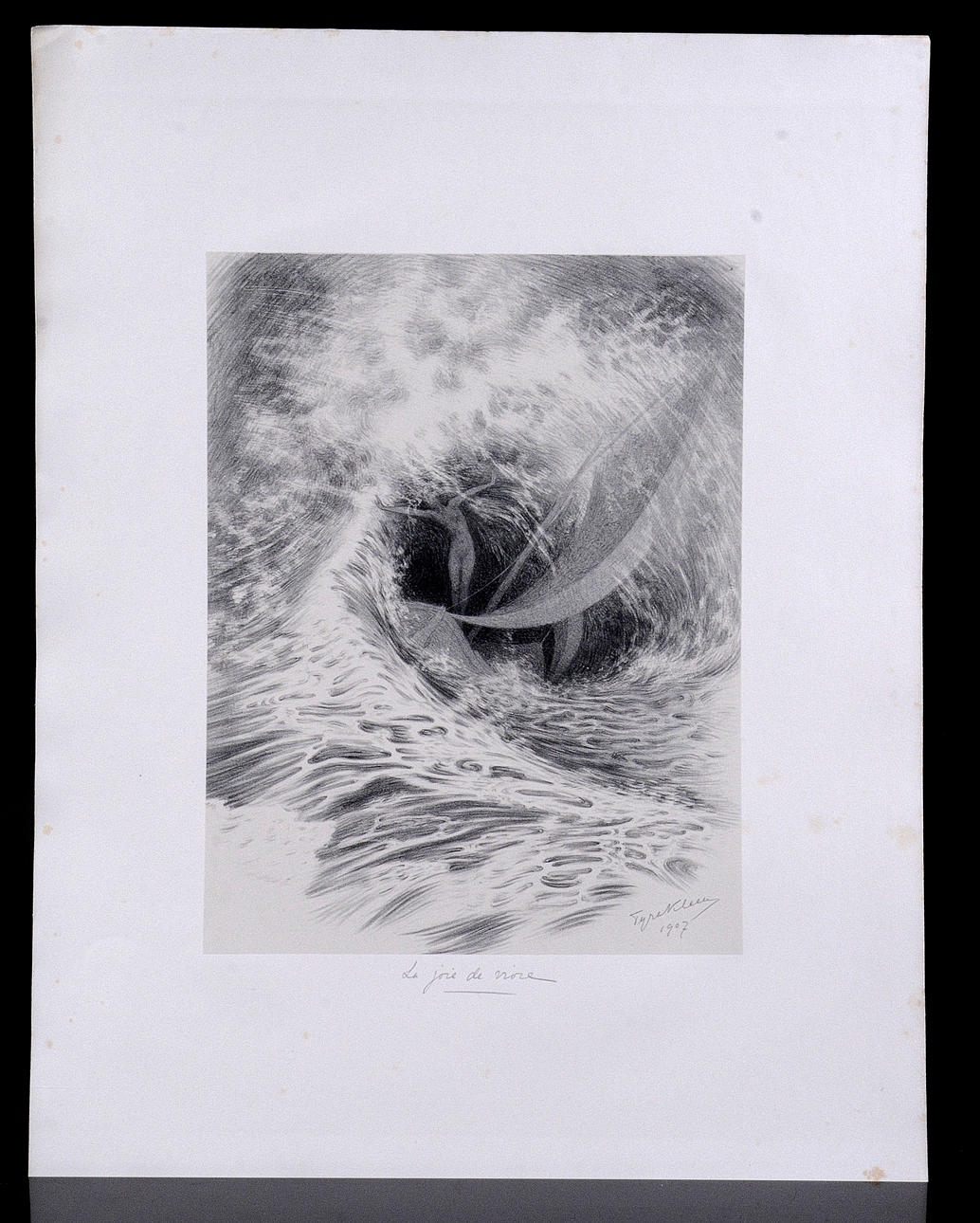 TYRA KLEEN. Lithograph.