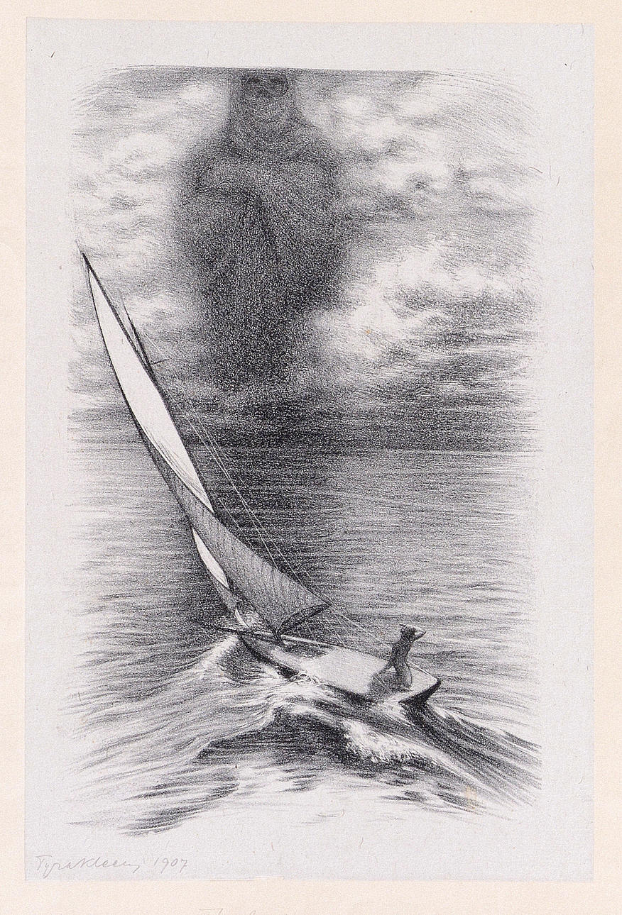 TYRA KLEEN. Litografi.