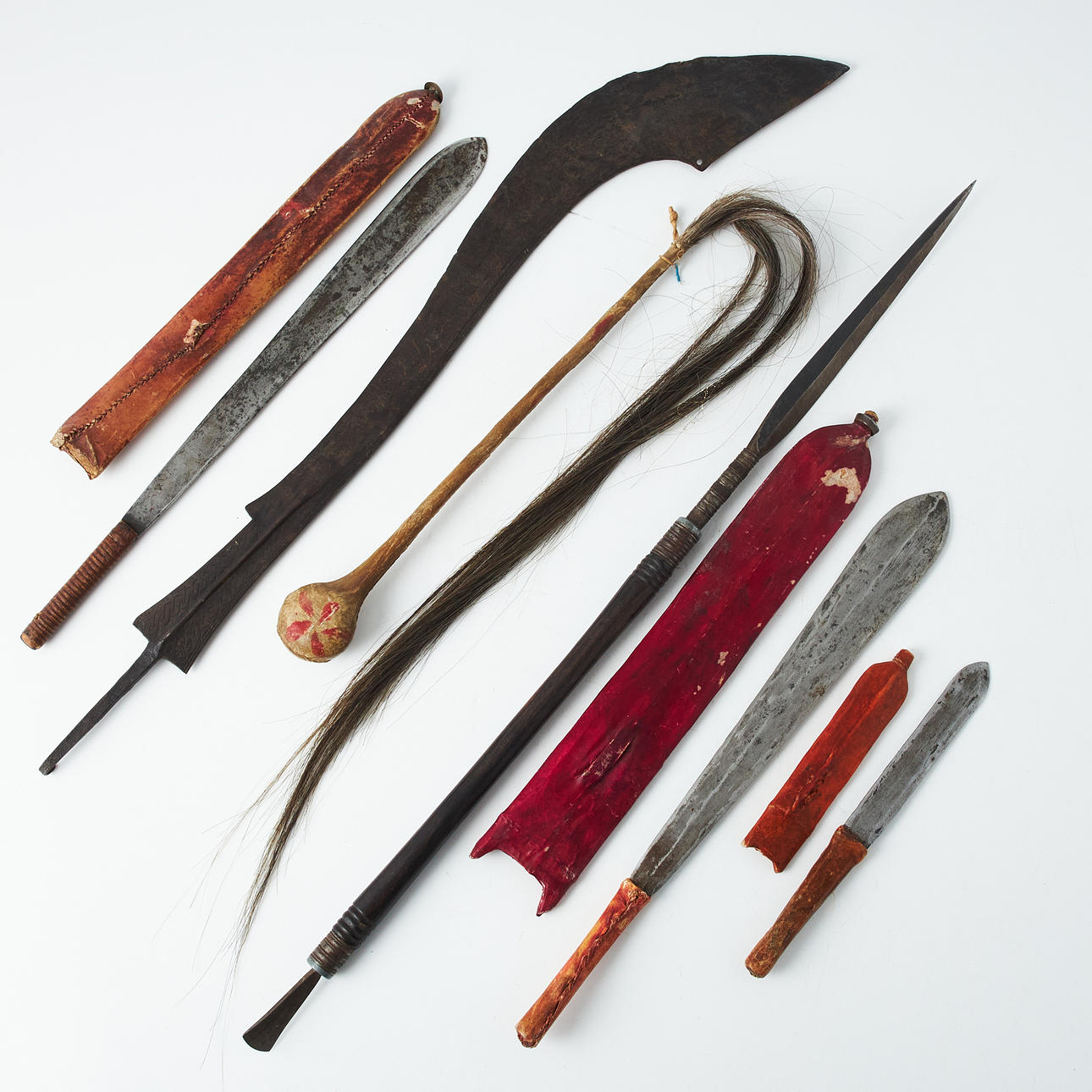 AFRIKANISCHE WAFFEN, 6-tlg.