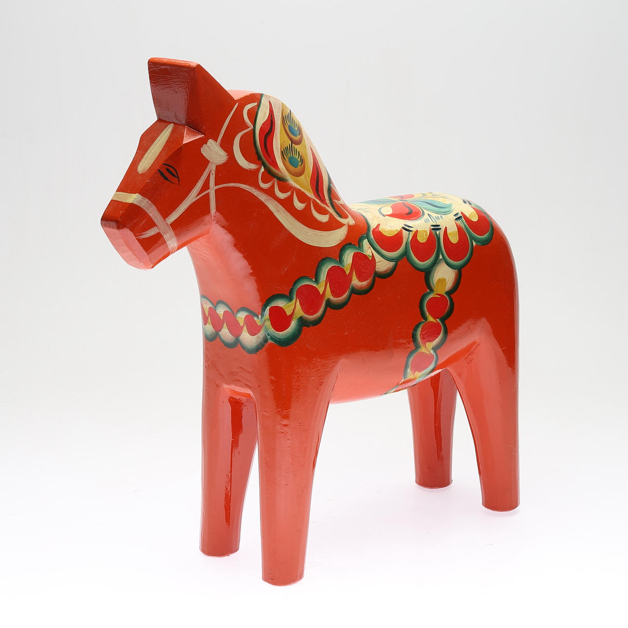 DALAH HEST, træ, Nils Olsson, Nusnäs, 1900-tallet.