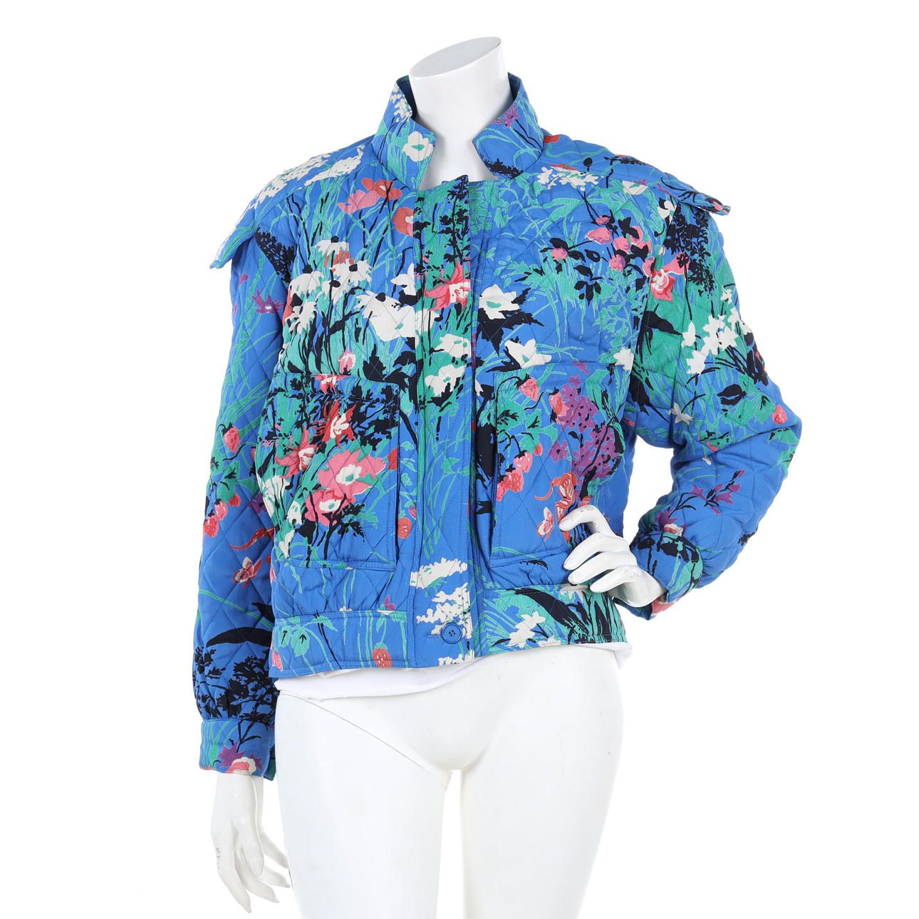 QUILAD JACKET, RENATE HASSELBACH, BIG. 40, 1980s.