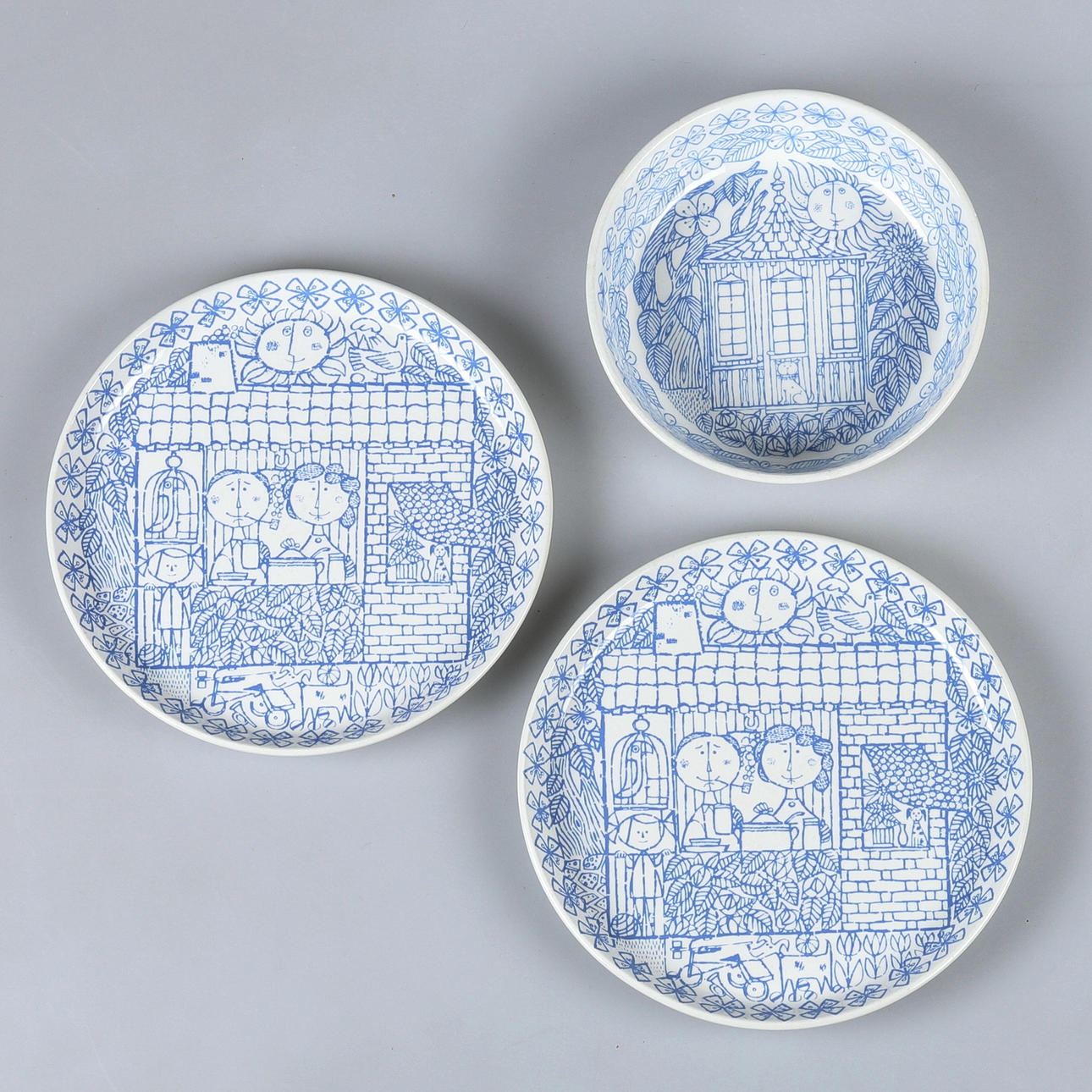 Stig Lindberg BORO プレート Stig Lindberg 