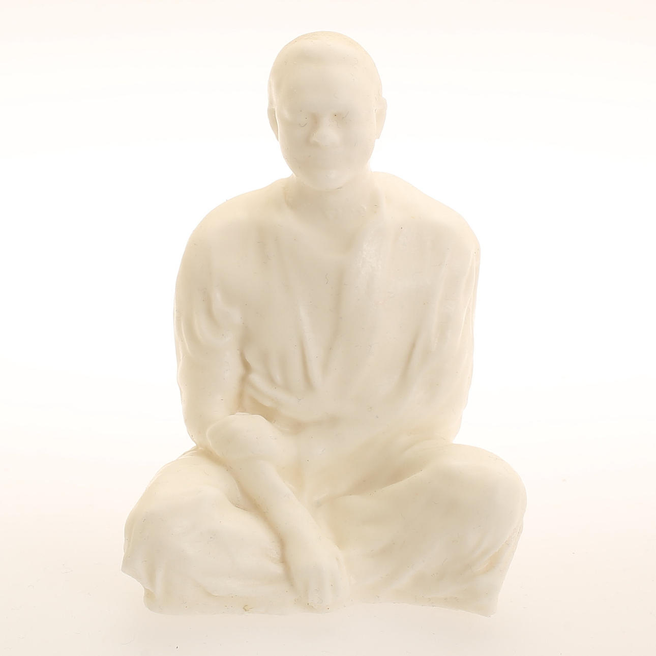 FREDRIK  WRETMAN. Skulptur, "Microtrans", vit silikon.