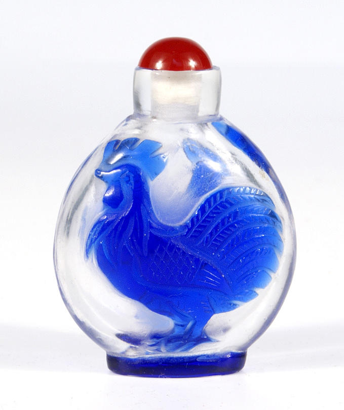 SNUSFLASKA. plast Kina. 1900-tal.