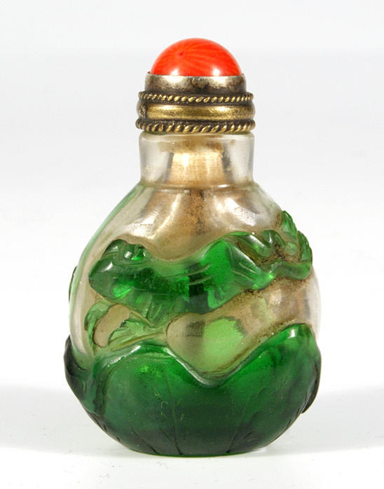 SNUSFLASKA. plast Kina. 1900-tal.