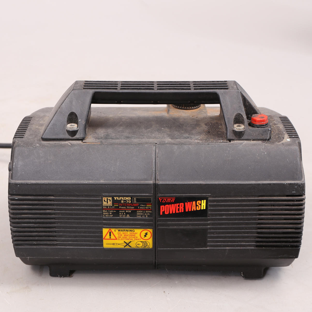 HÖGTRYCKSTVÄTT, Foma, Power wash.