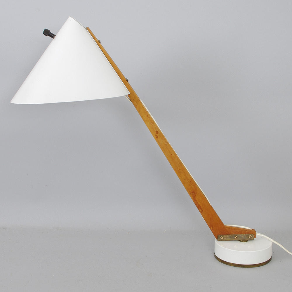 BORDSLAMPA, Hans Agne Jakobsson, Markaryd, 1950-tal.