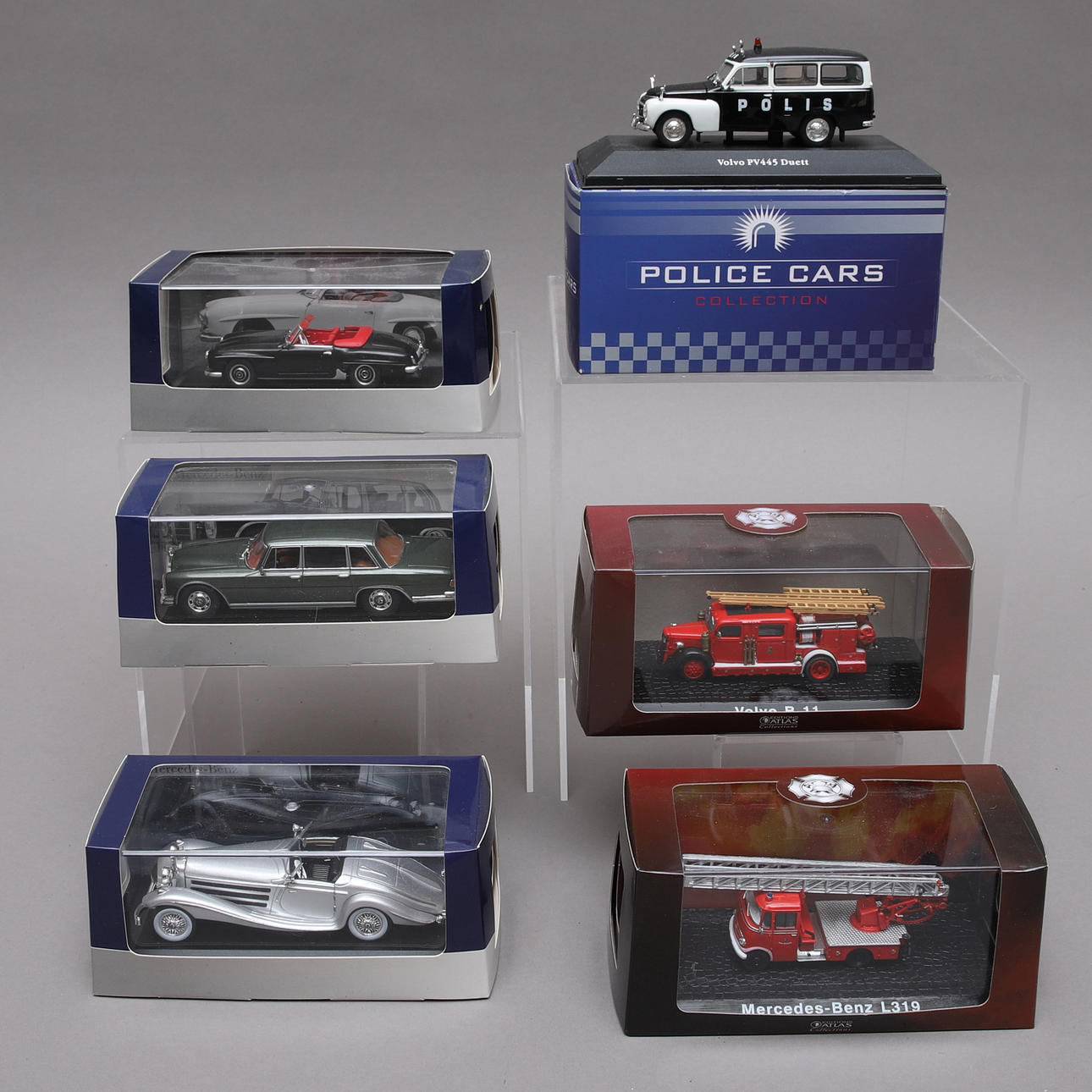MODEL CARS, 6 pcs, Atlas Collection. Toys - Toys - Auctionet