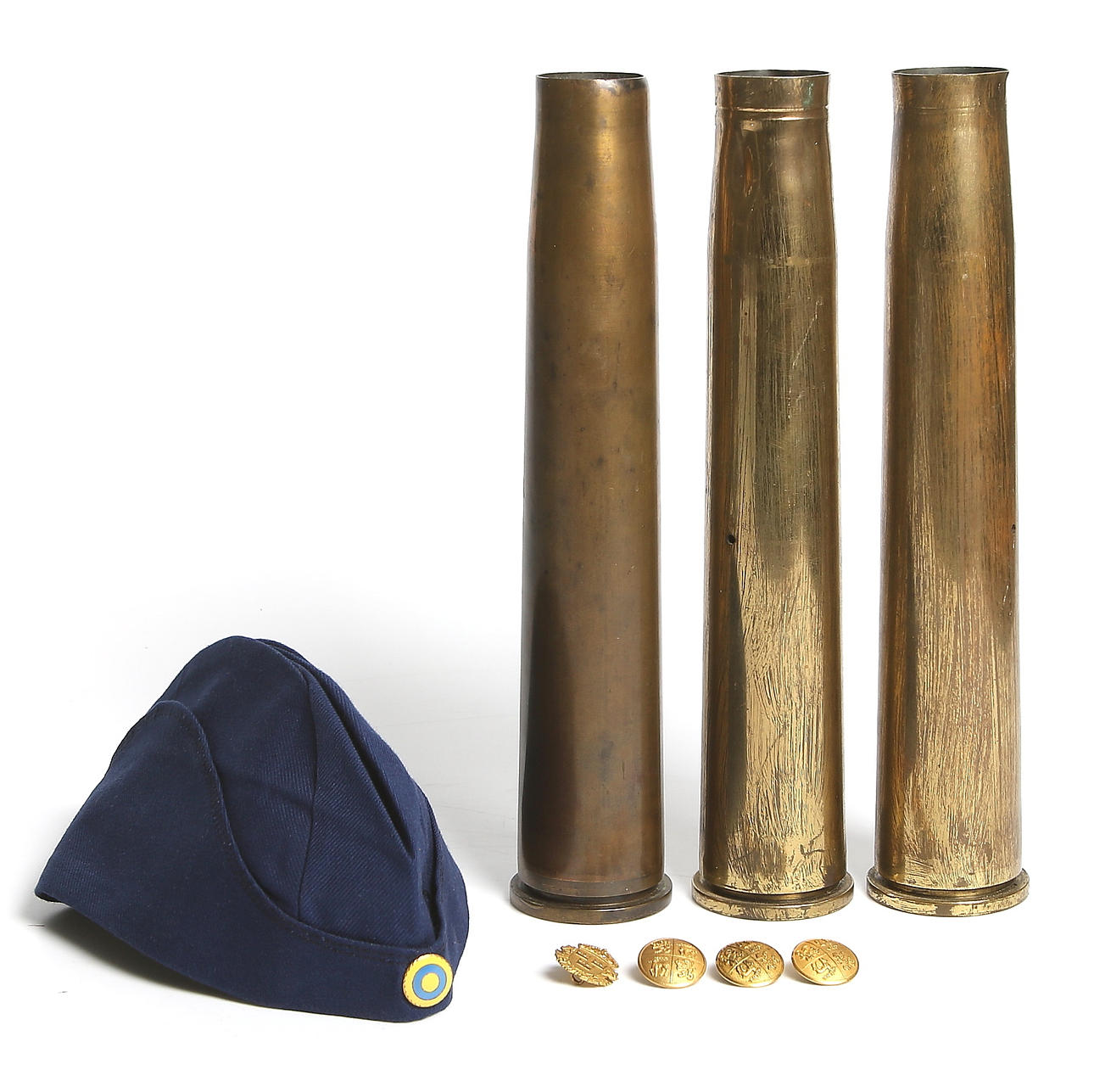 PARTI MILITÄRIA samt POLISMÄRKEN, 1900-tal.