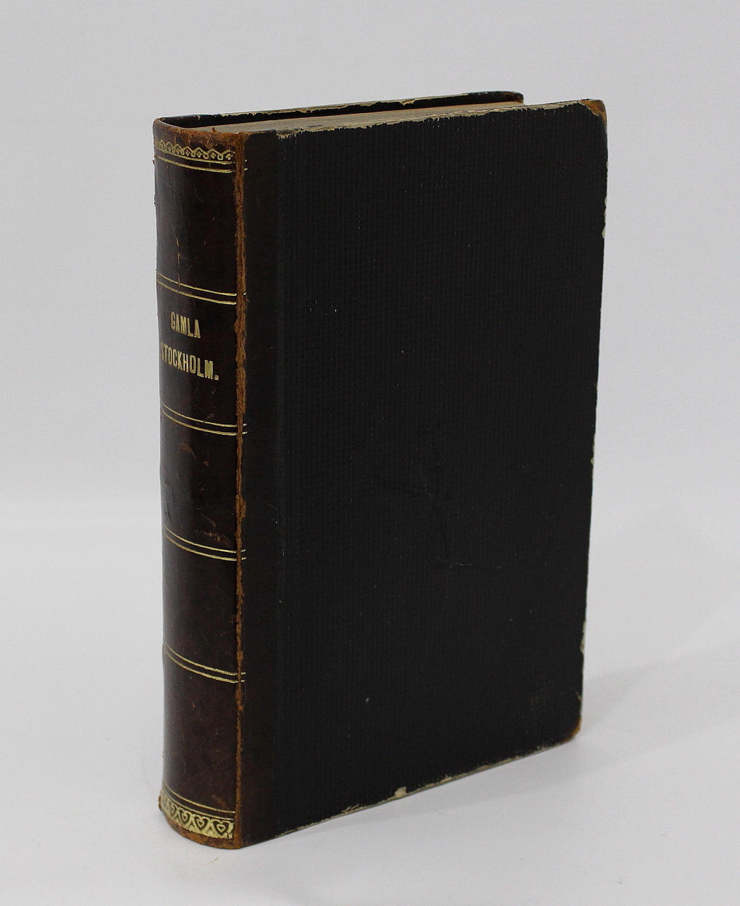 BOK, gamla Stockholm, Claes Lundin och August Strindberg, 1882.