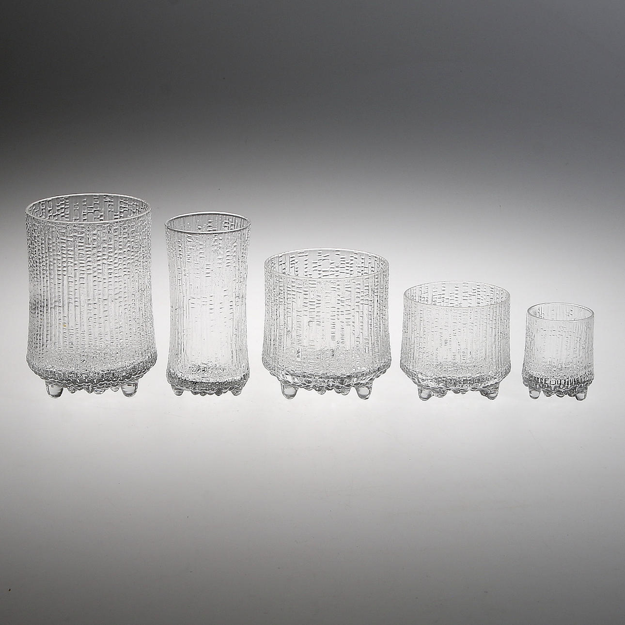 GLAS, 25 st, "Ultima Thule", Tapio Wirkkala, Iittala, Finland.