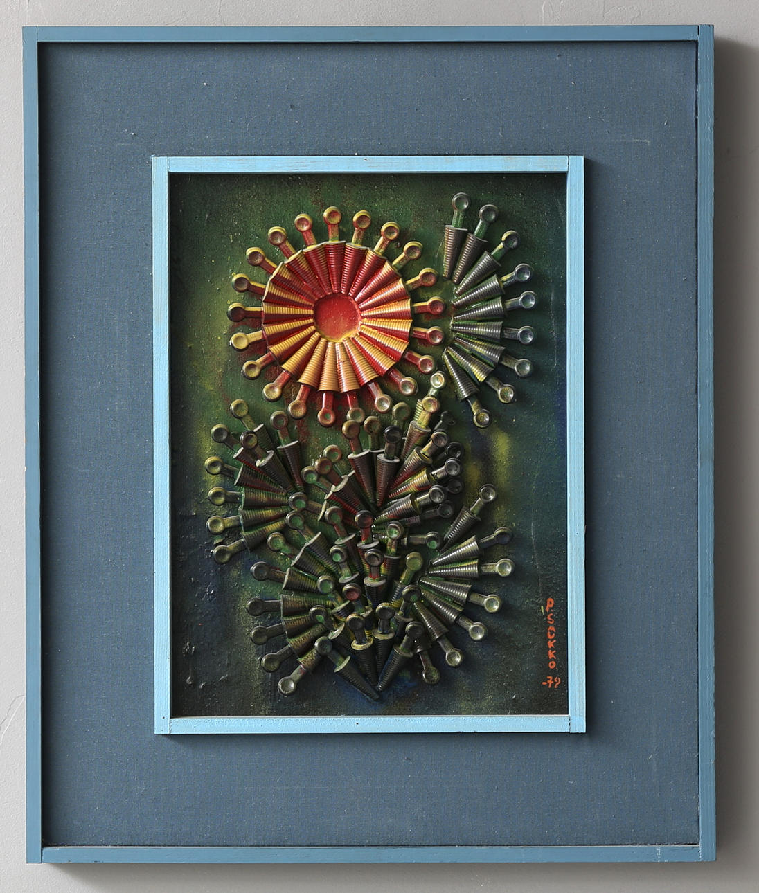 PEKKA SAUKKO. COLLAGE, dated -72.