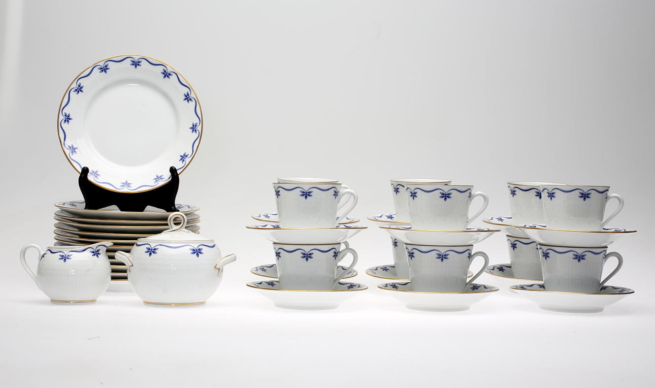 PIA RÖNNDAHL. Kaffeservis, Rörstrand, Mårbacka, 38 delar.