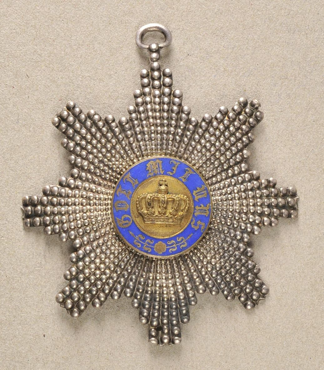 BESTÄLLA, preussen, Crown Order-insignier.