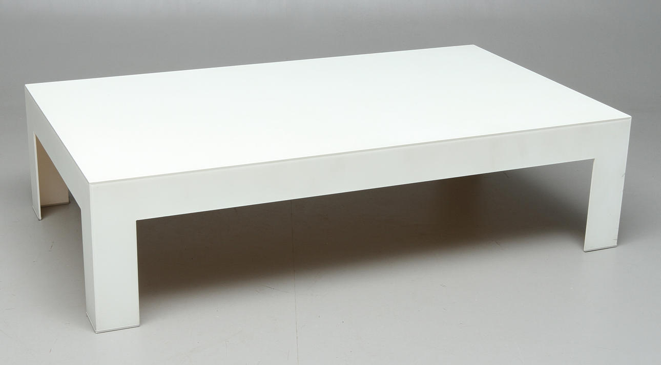 SOFFBORD, frostat glas, Italien, 19/2000-tal.