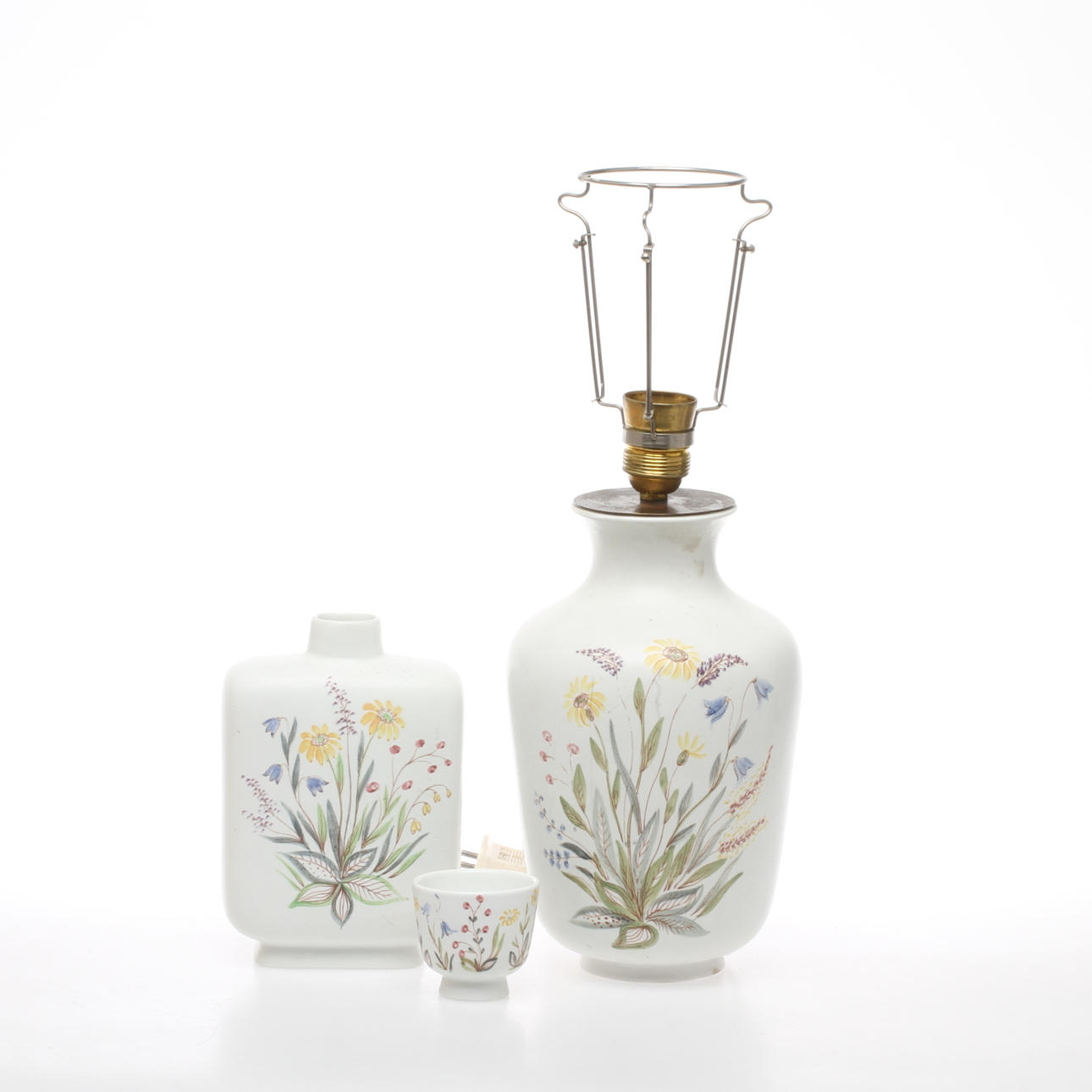 PARTI PORSLIN, 3 delar, Lars Thoren, Rörstrand, omkring 1900-talets mitt.