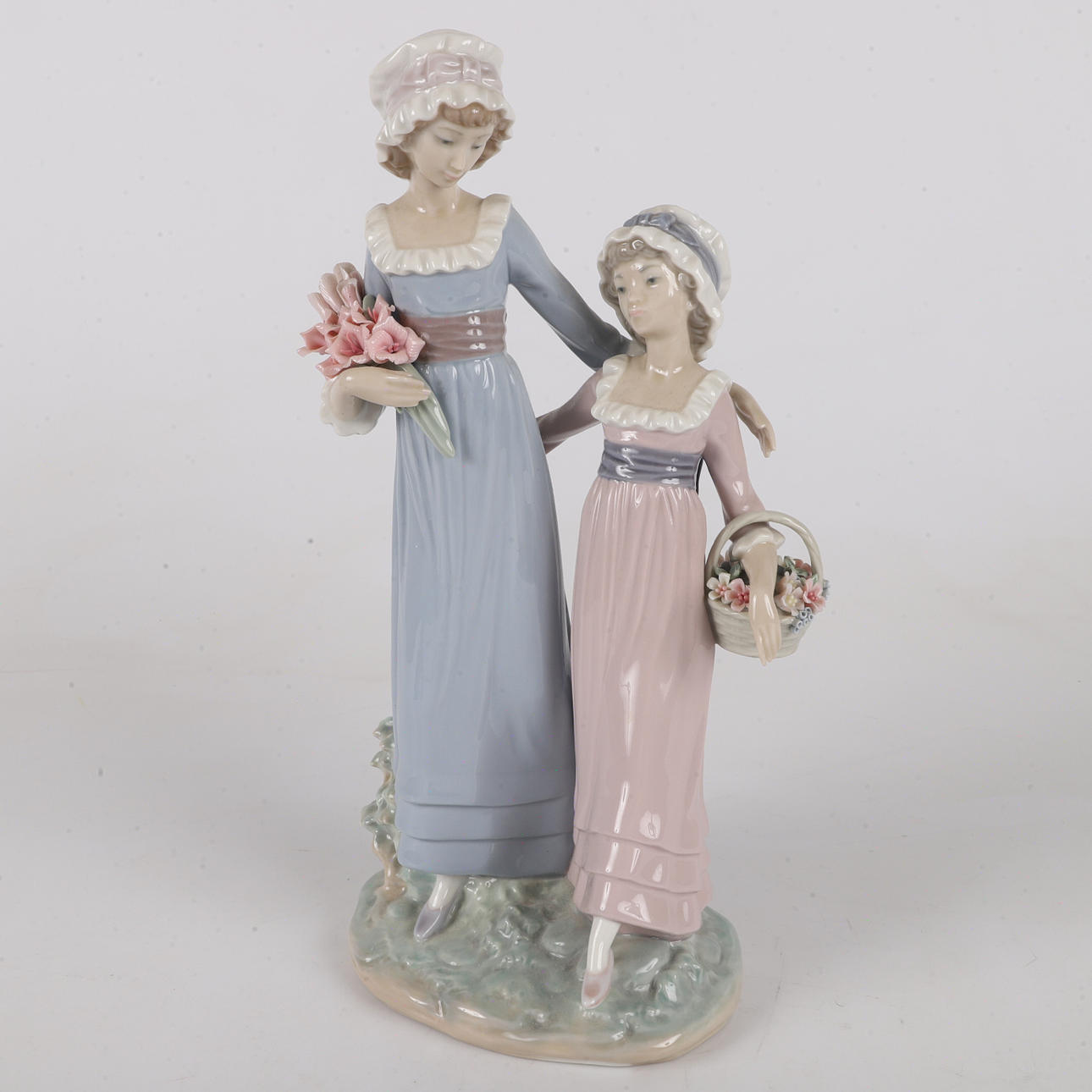 Figur, Blumenmädchen, Porzellan, Lladro.