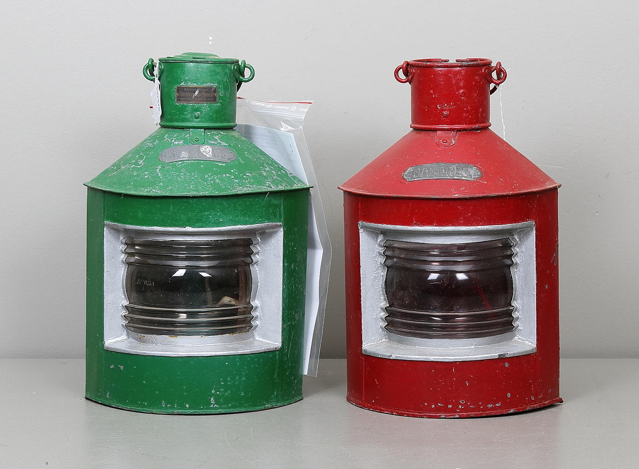 LANTERNOR,ett par, Aktiebolaget Herman Gotthardt, Malmö, 1900-talets början.