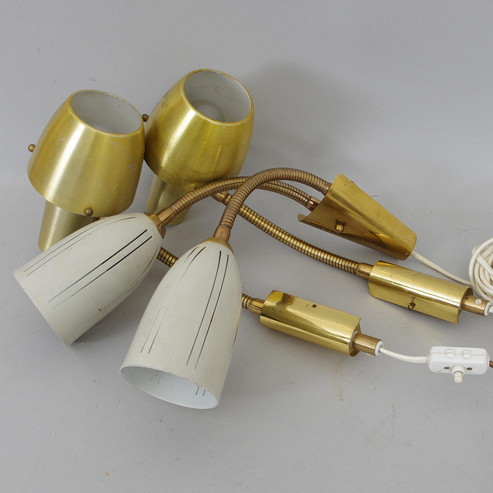 VÄGGLAMPOR, 1960/70-tal.