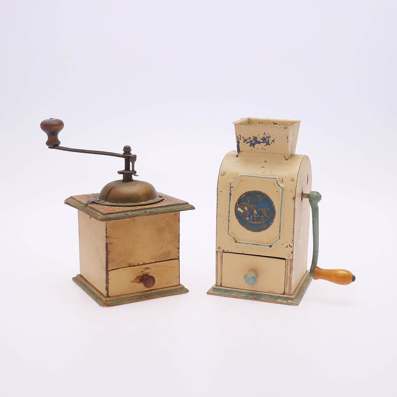 KAFFEKVARNAR, 2 st, bla Fix, Eskilstuna.