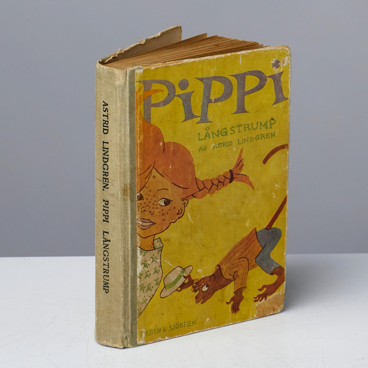 PIPPI LANGSTRUMPF, Erstausgabe, Astrid Lindgren.