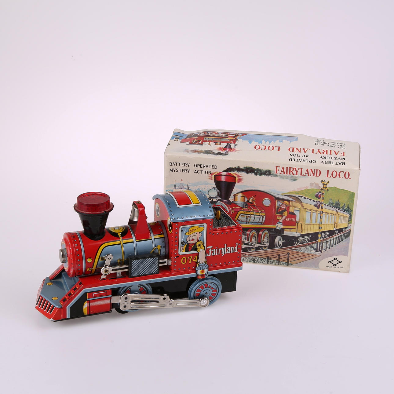 LEKSAKSTÅG, plåt, Fairyland Loco, Daiya, Japan.