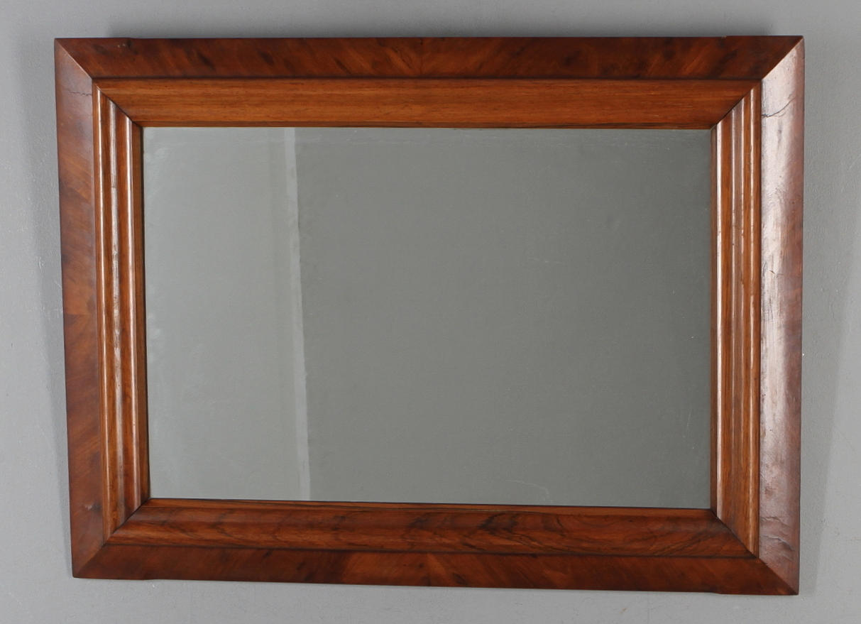 RAM, med spegelglas, 1800-tal.