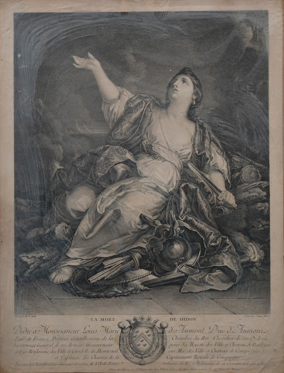 SIMON VOUET. SEGÚN. “La mort de Didon”.