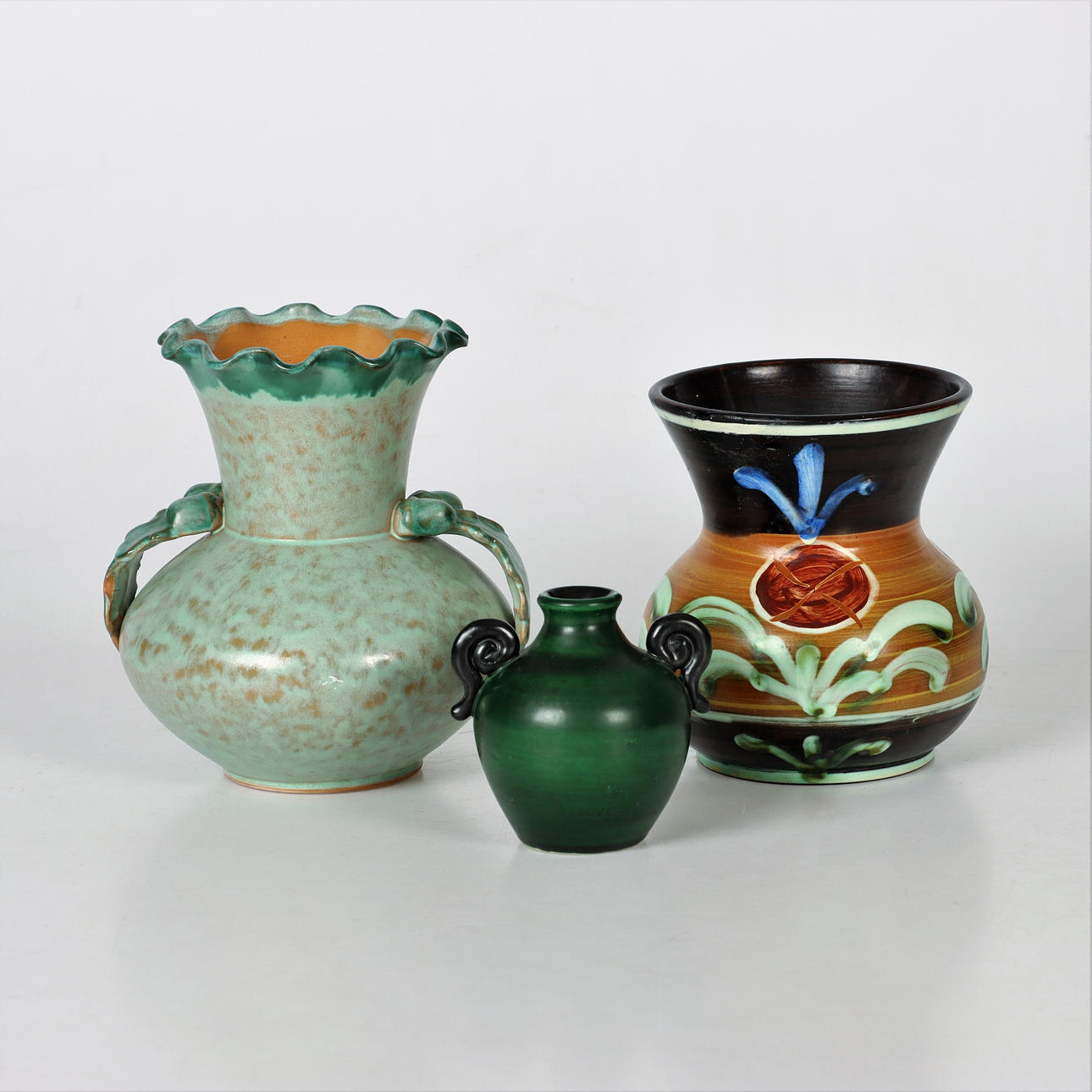 CERAMIC VASES, Sweden 1940s.