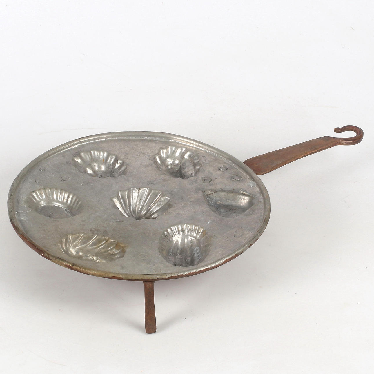 MOLDE PARA TARTAS, cobre, siglo XIX.