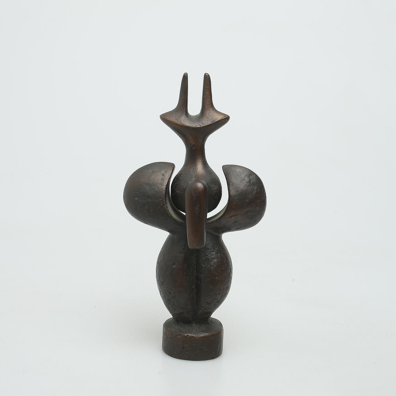 EWALD BRANDT. "Multiple I", Bronze, 1968, signiert.