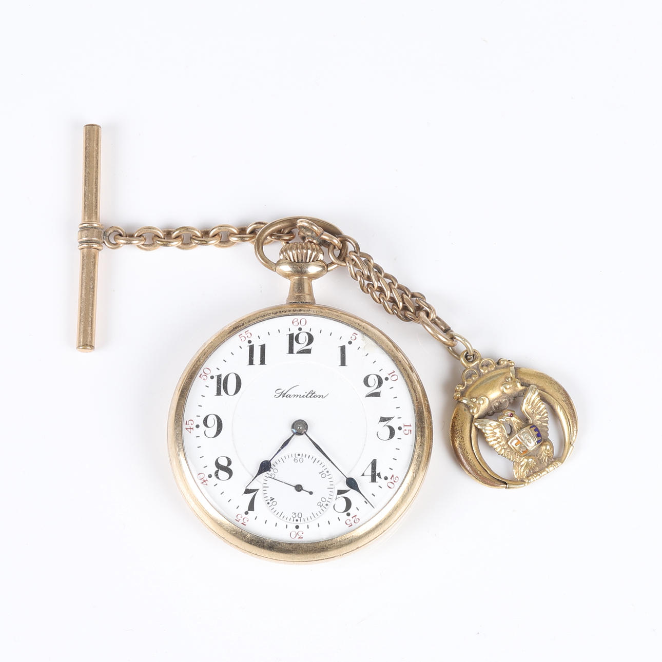 POCKET WATCH, Hamilton, USA 1909.