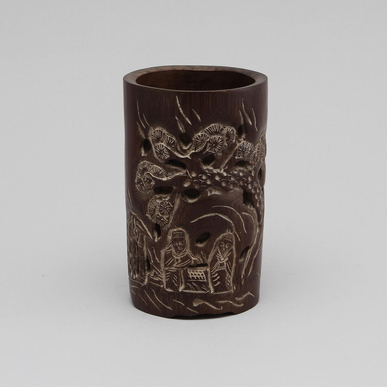 PENSELSTÄLL, bambu, Kina, 1900-tal.