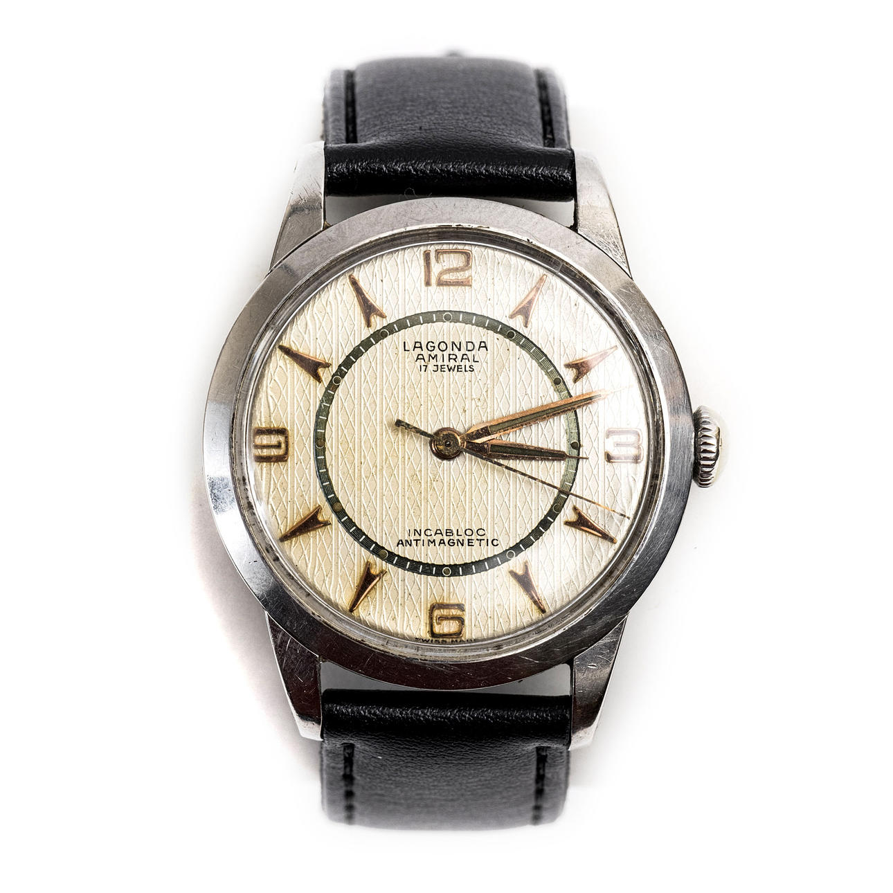 LAGONDA, wristwatch.