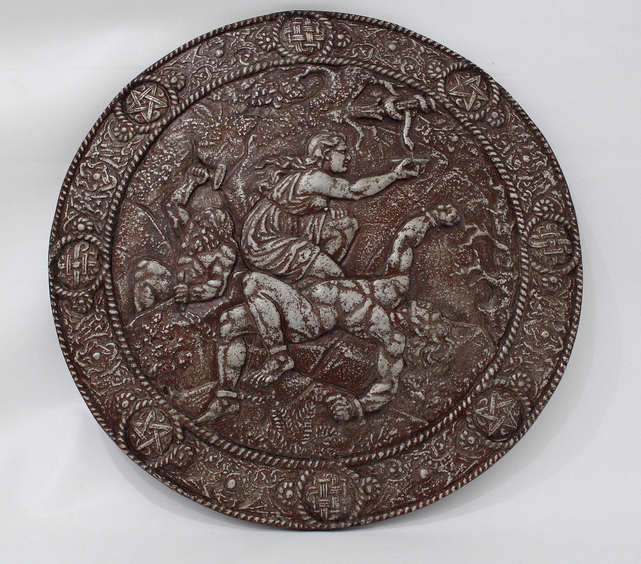 VÄGGSKÖLD, metall, asagudarna.