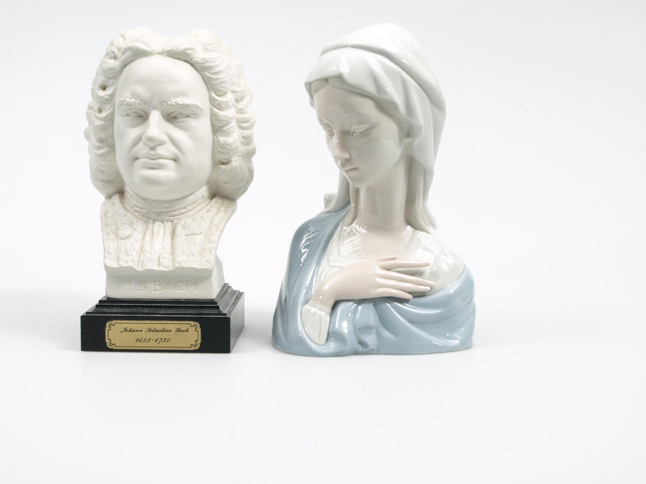 FIGURINER, porslin, 2 stycken, Goebel och Lladro.