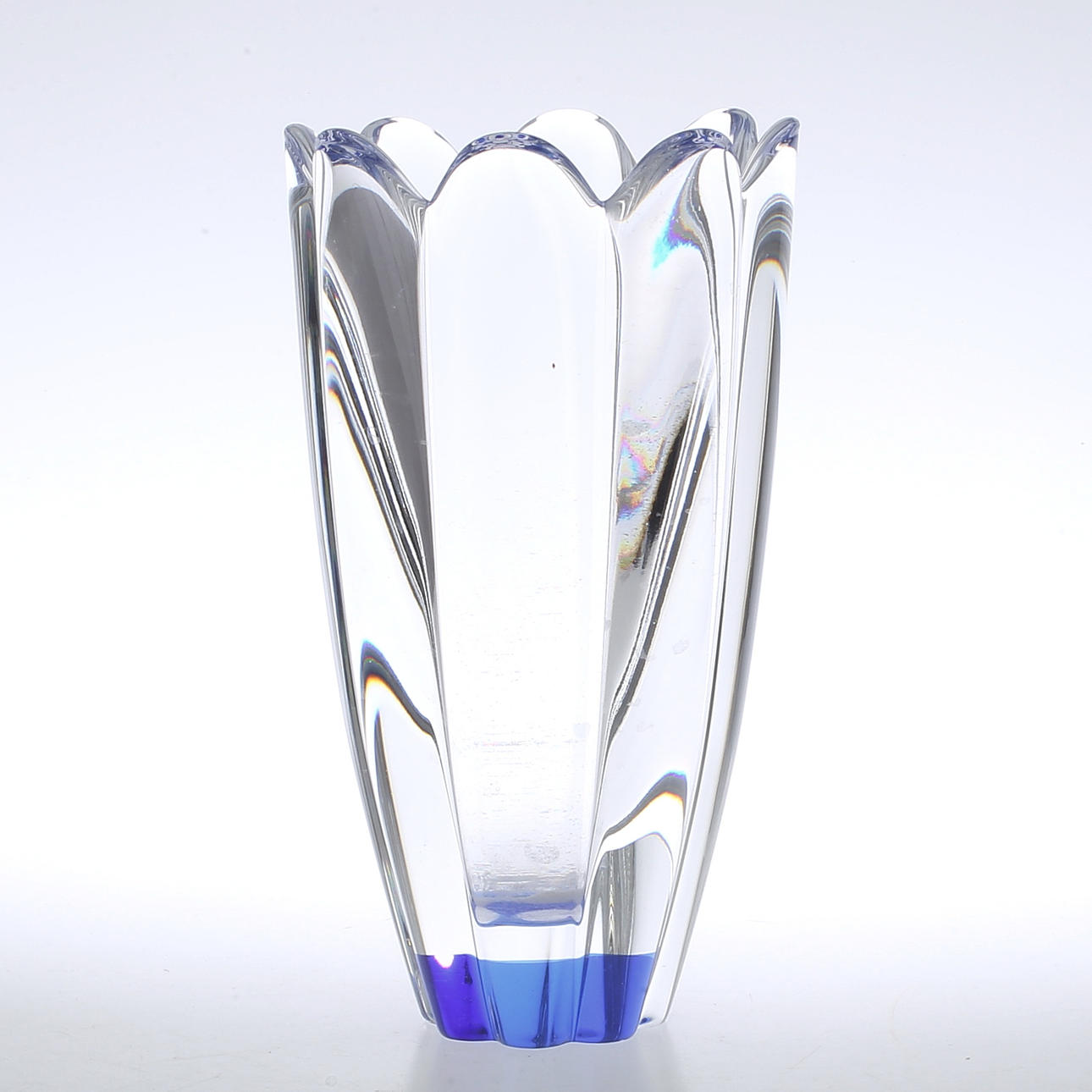 VASE, glass, Orrefors.