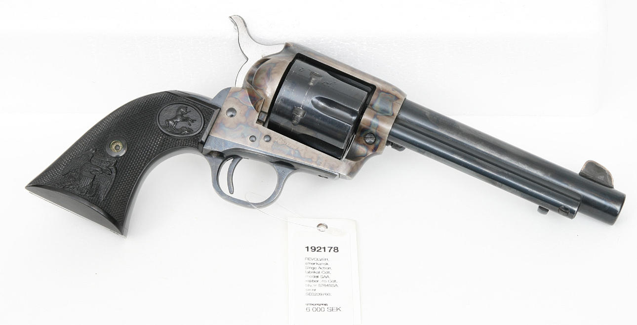 415) REVOLVER, American, Singe Action, make Colt, model SAA