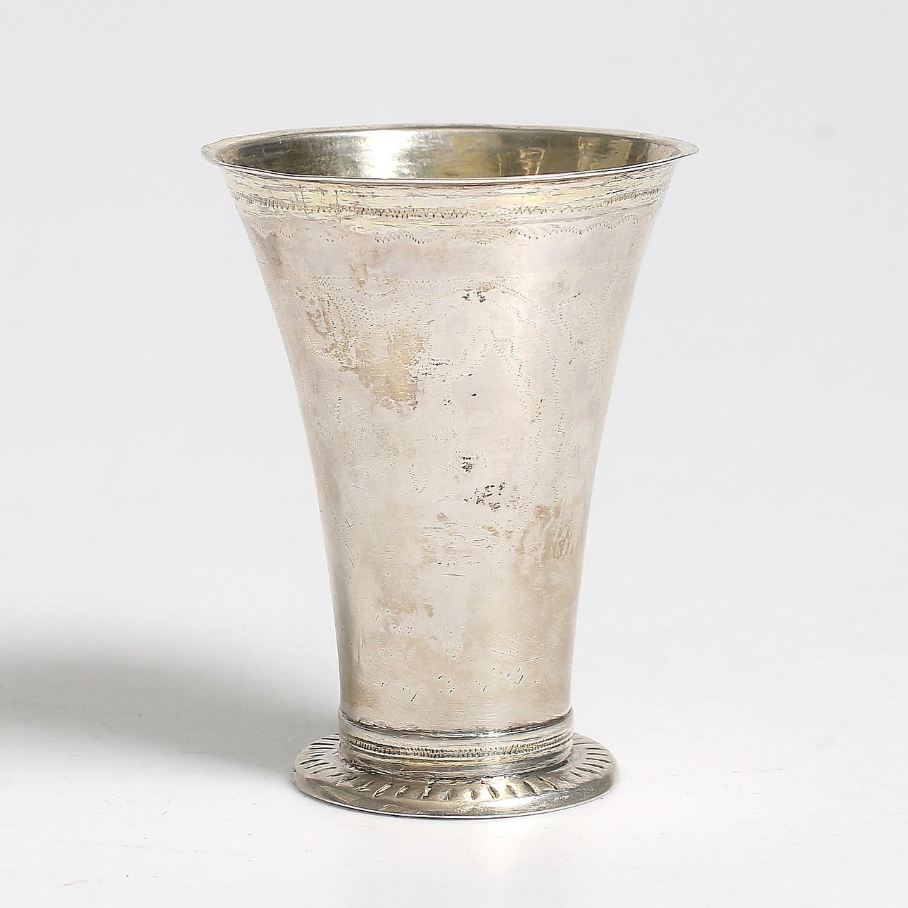 BÄGARE, silver, Mikael Sedelin, Sundsvall, 1788.