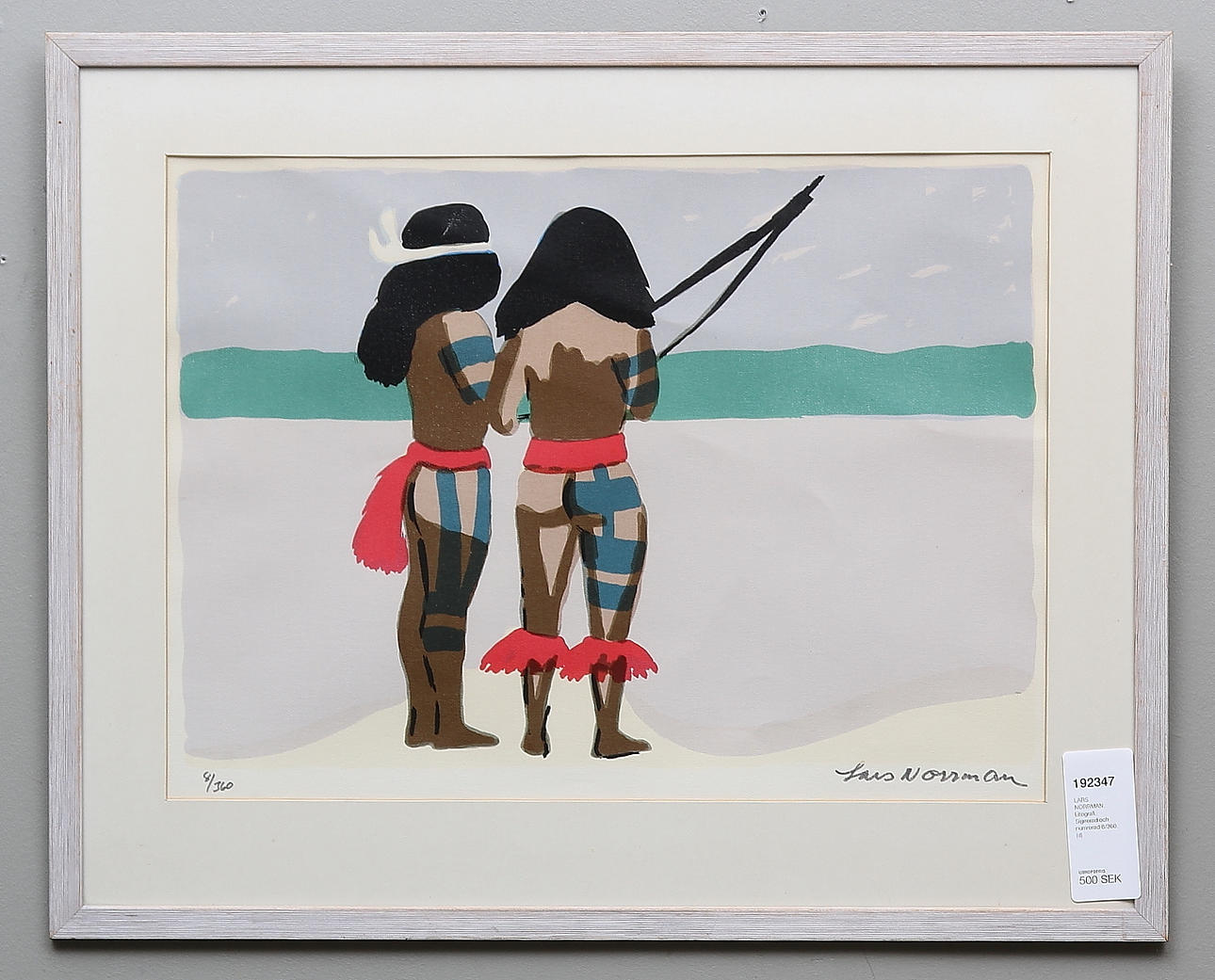 LARS NORRMAN. Litografi. Signerad och numrerad 8/360.