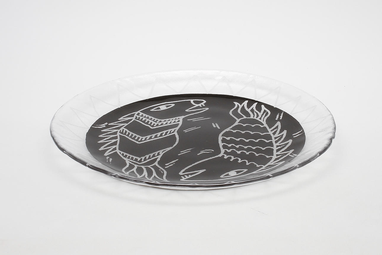 FAT, glas, Ulrica Hydman-Vallien, Kosta Boda.