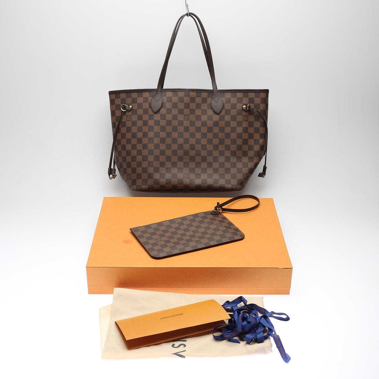 LOUIS VUITTON. Tasche, „Neverfull MM“, Frankreich, 2021.