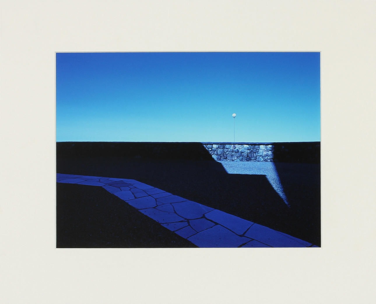 INGMAR JERNBERG. "Masthuggskyrkan", c-print, signerad och daterad a tergo.