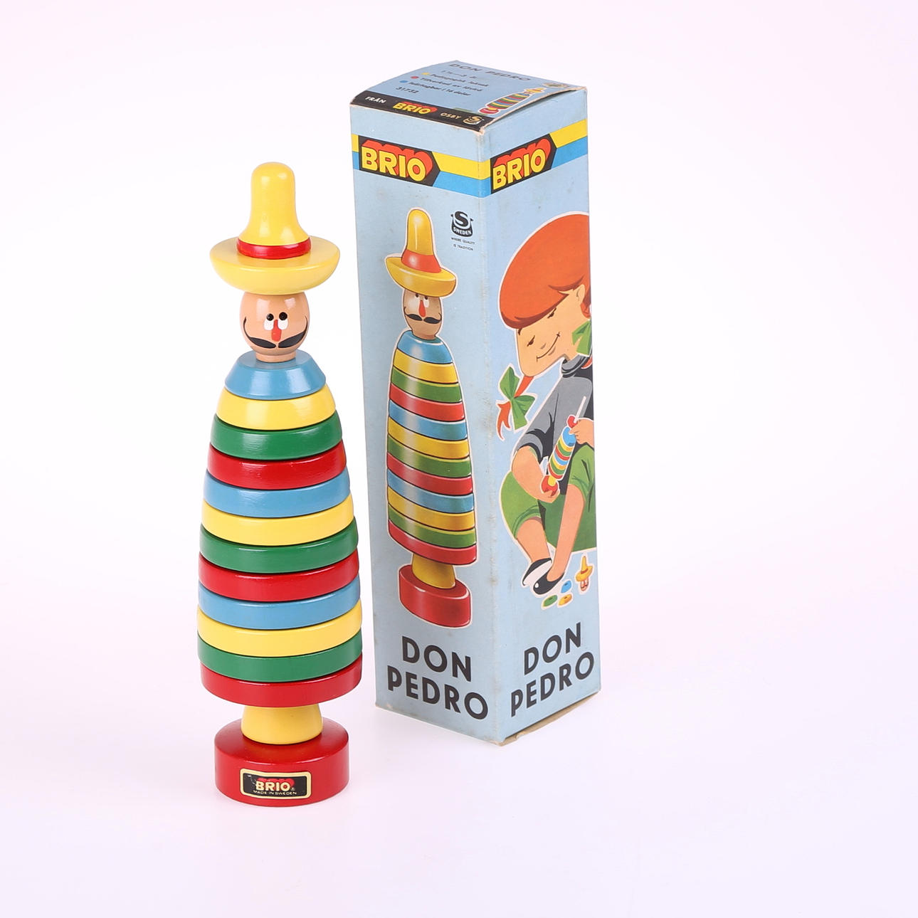 TRÄLEKSAKER, BRIO, 1960-tal, Don Pedro.