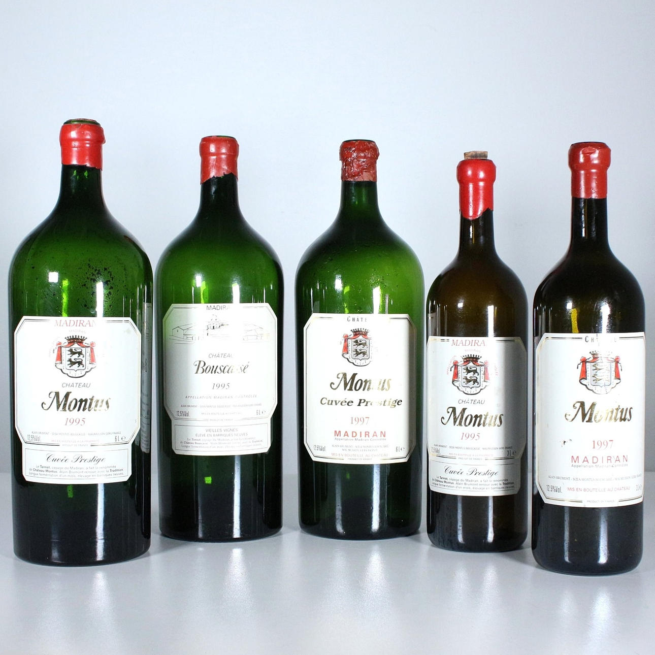 Konvolut Facticen, 5 Flaschen Madiran.