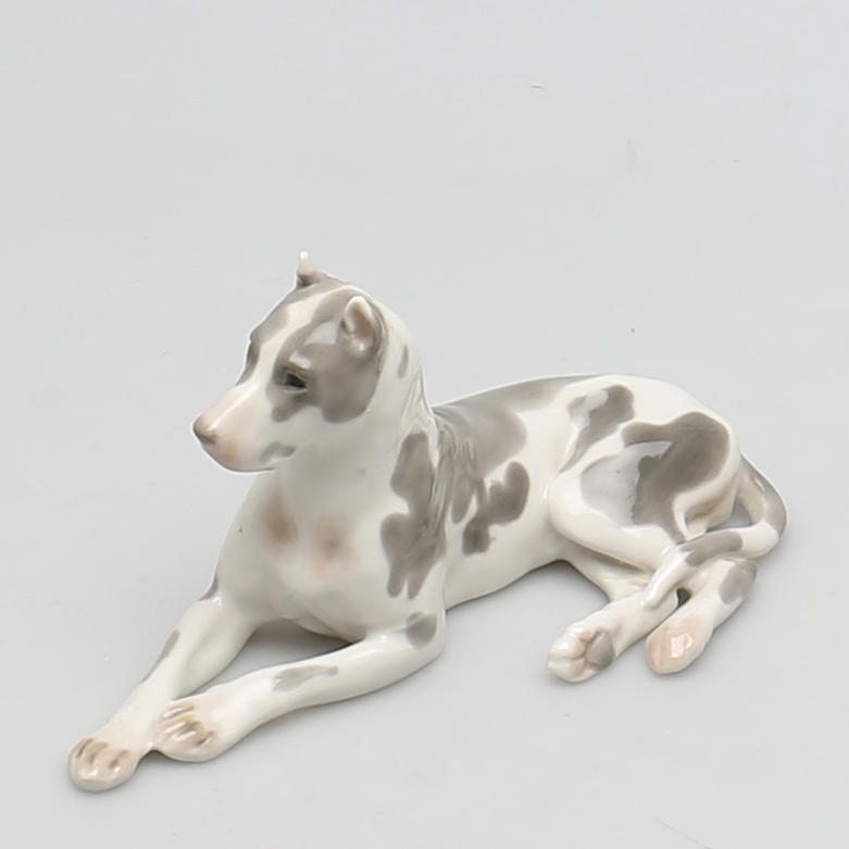 FIGURIN i porslin. Gran Danois. USSR. Ryssland.