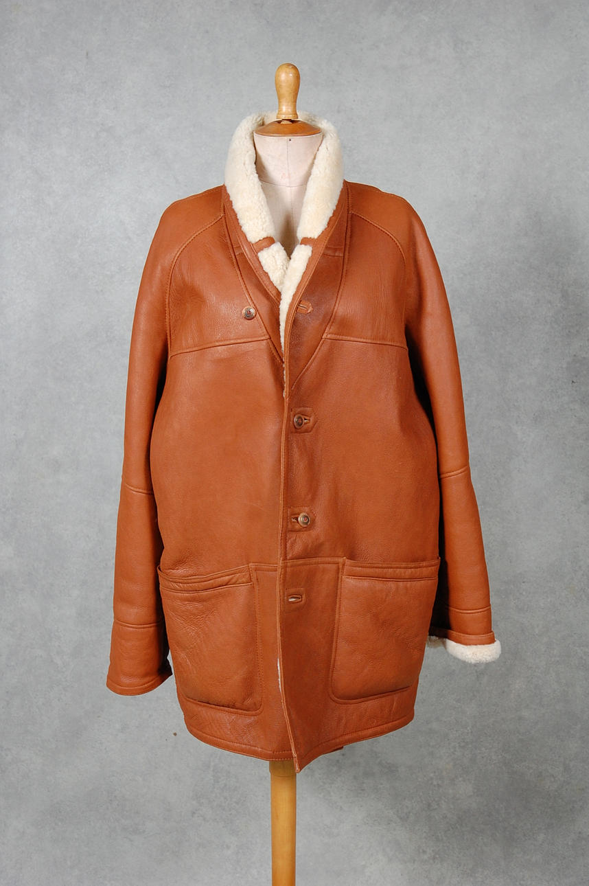 PÄLSJACKA, herr, fårskinn.