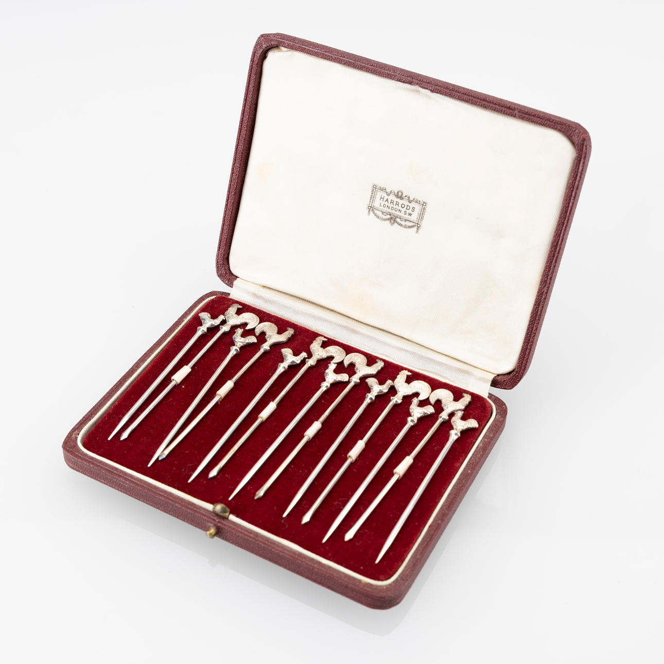 COCKTAILSTICKS in Silber.