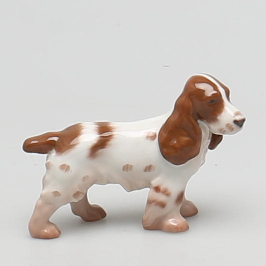 FIGURIN. Stående Cockerspaniel. Bing & Gröndahl. Modellnr. 2172. Design Svend Jespersen.