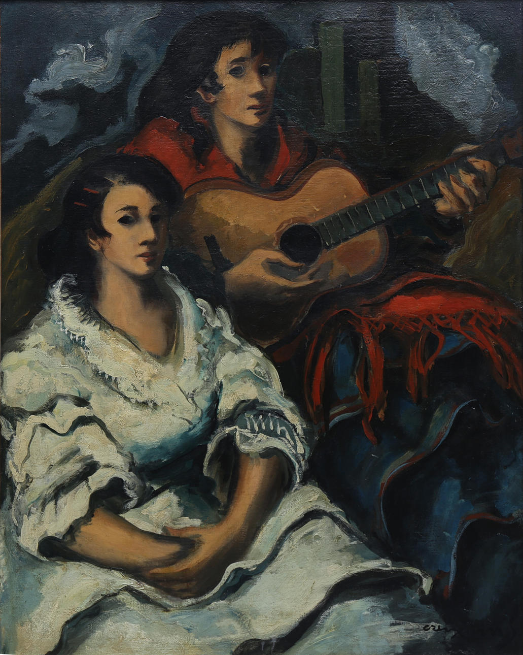 PERE CREIXAMS. ”Gitarrister”.